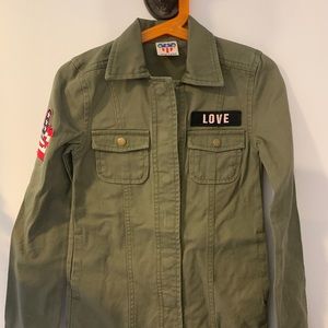 Junk Food toddler military jacket